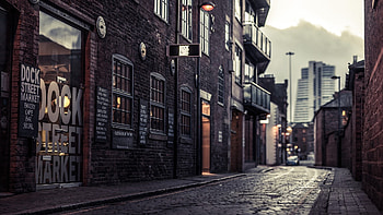 Street Night City HD wallpaper