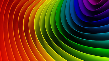 Layers of Color, abstract, 3d, color, layers HD wallpaper