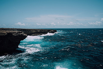 Bonaire, Nature, Shore, Bank, Surf, Caribbean, Caribbean Islands HD wallpaper