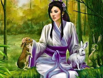 Oriental Beauty, Woman, Oriental, pretty, Art HD wallpaper