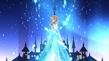 Princess Elsa , elsa, frozen, movies, artist, artwork, digital-art HD wallpaper