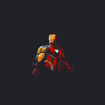 Iron man, new suit, 2020 artwork HD phone wallpaper