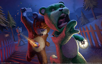 naughty bear, naughty, bear HD wallpaper