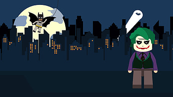 Joker And Batman Art, joker, batman, artwork, artist, digital-art, behance HD wallpaper