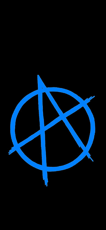 Dark Rebellion: Blue Anarchy, dark HD phone wallpaper