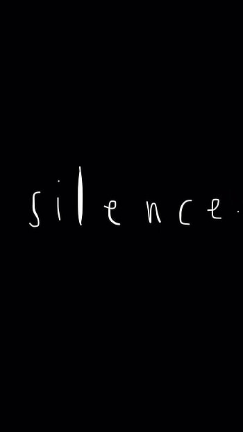 silence. quotes, quotes, Aesthetic , Silence HD phone wallpaper
