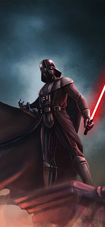 Darth Vader, Iconic Sith, Ruthless enforcer, Imperial symbol HD phone wallpaper