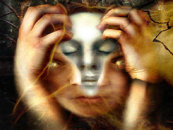 Awakening, face, fantasy, female HD wallpaper