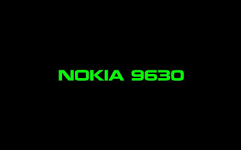 Nokia 9630, black, Intel, green, Nokia HD wallpaper
