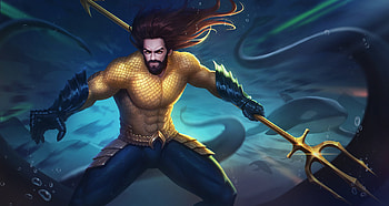 Aquaman Ready For War, aquaman, superheroes, artwork, art, artstation HD wallpaper