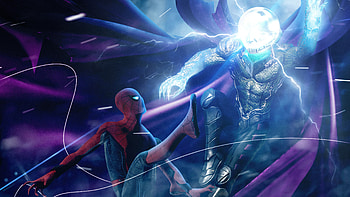 Mysterio and Spider-Man , resolution HD wallpaper