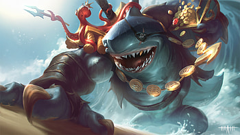 Chum and Theo Waters, shark, fantasy, sea monster HD wallpaper