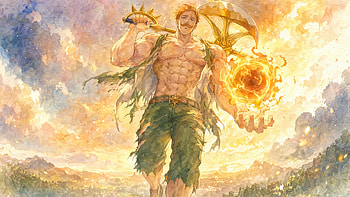 Escanor — Sunlit Majesty ( ), Escanor (The Seven Deadly Sins) HD wallpaper
