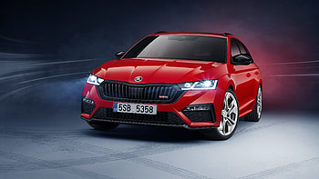 Skoda Octavia RS iV Combi 2020 HD wallpaper