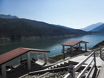 Tehri-Uttarakhand(Nostalgia), lake, mountain, graphy, nature HD wallpaper