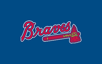 Logo, Atlanta Braves HD wallpaper