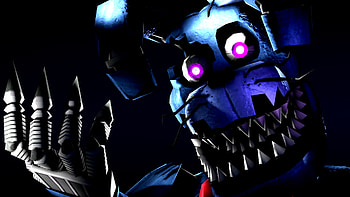 Full FNAF Nightmare Bonnie 1395.33 Kb HD wallpaper
