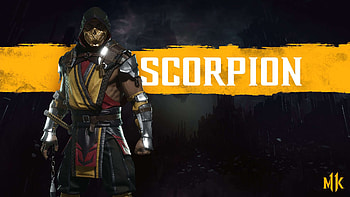 Poster, Scorpion (Mortal Kombat) HD wallpaper