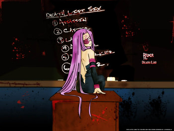 death list , fate stay night, rider HD wallpaper