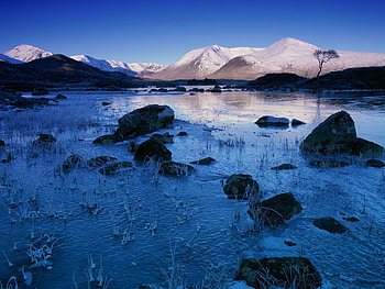 Nature, Rivers, Stones, Mountains, Shadow HD wallpaper