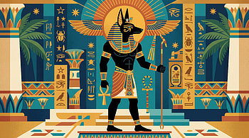 Anubis: Temple Guardian, Ancient Egypt HD wallpaper