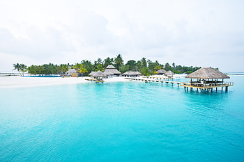 Beach Paradise, sea, island, pier, nature, beach HD wallpaper