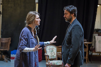 Eve Best, Rehearsing, A Woman of No Importance HD wallpaper