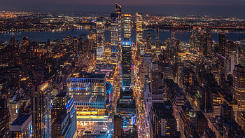 city night HD wallpaper