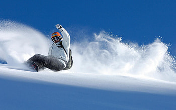 riding, Snowboarding HD wallpaper