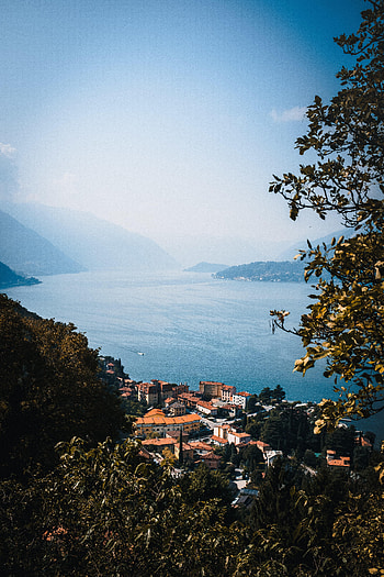 Cities, Sea, City, Coast, Branches HD phone wallpaper