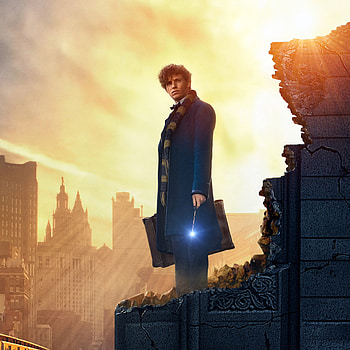 Newt Scamander, Magical creatures, Fantastic backgrounds, Mythical world HD phone wallpaper