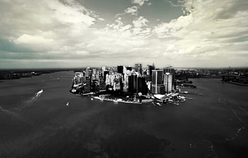 Landscape, Cities, Rivers HD wallpaper