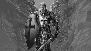 The Knight, artist, artwork, digital-art HD wallpaper