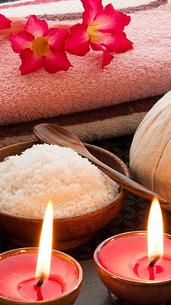 Candles , Bougie Spa HD phone wallpaper