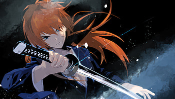 katana, Anime, Rurouni Kenshin HD wallpaper