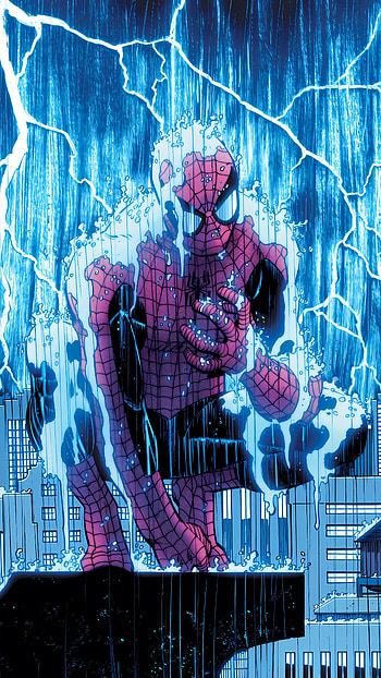 Electric Spider-Man: Storm Surge , spider man HD phone wallpaper