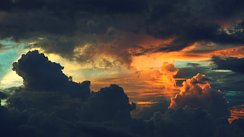 Sky Clouds , sky, clouds, nature HD wallpaper