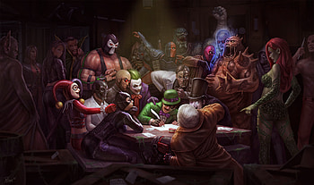 Letter To Batman, superheroes, artist, artwork, deviantart HD wallpaper