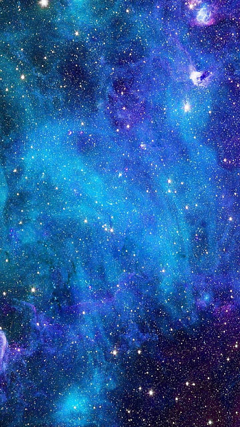 Blue Nebula, blue, star, space, Sci Fi, nebula HD phone wallpaper