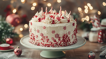 **Holiday Baking Bliss: A Cake Delight**, cake, holiday baking, holiday, dessert, Festive HD wallpaper