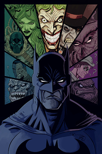 Batman, DC Villains HD phone wallpaper