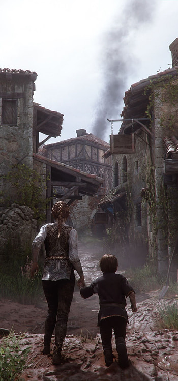 Plague Tale: Requiem, High-quality , Atmospheric backgrounds, Game visuals HD phone wallpaper