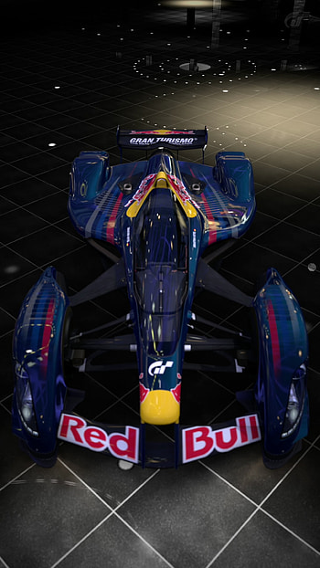 Red Bull X2010 S.Vettel, Red Bull, video game HD phone wallpaper
