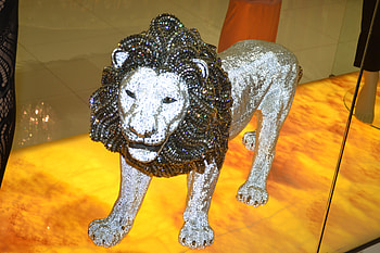 Silver Lion, las vegas, silver, lion, graphy HD wallpaper