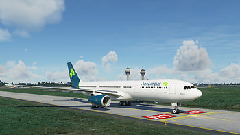 Aer Lingus, New PMP A330, Microsoft Flight Simulator, Travels HD wallpaper