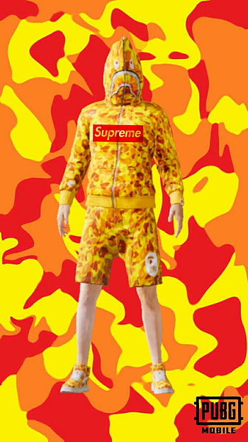 Pubg Mobile Bape Skin, art, fashion_design HD phone wallpaper