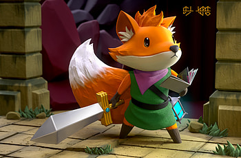 Tunic — Foxblade Adventure | Quad Video Game, video game, Tunic HD wallpaper
