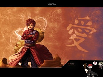 gaara, anime HD wallpaper