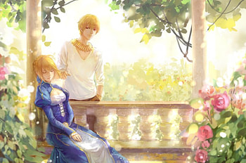 Fate Stay Sleep, awesome, arturia pendragon, peaceful, fate stay night, wonderful, sleeping, beauty, nice, scenery, pendragon, happy, female, sleep, sweet, scene, garden, gowbn, gorgeous, girl, romance, beautiful, anime girl, saber, anime, pretty, love, gilgamesh, peace, romantic, lovely, arturia HD wallpaper