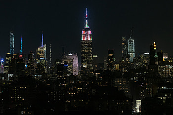 Cities, Night, Building, Lights, Tower HD wallpaper